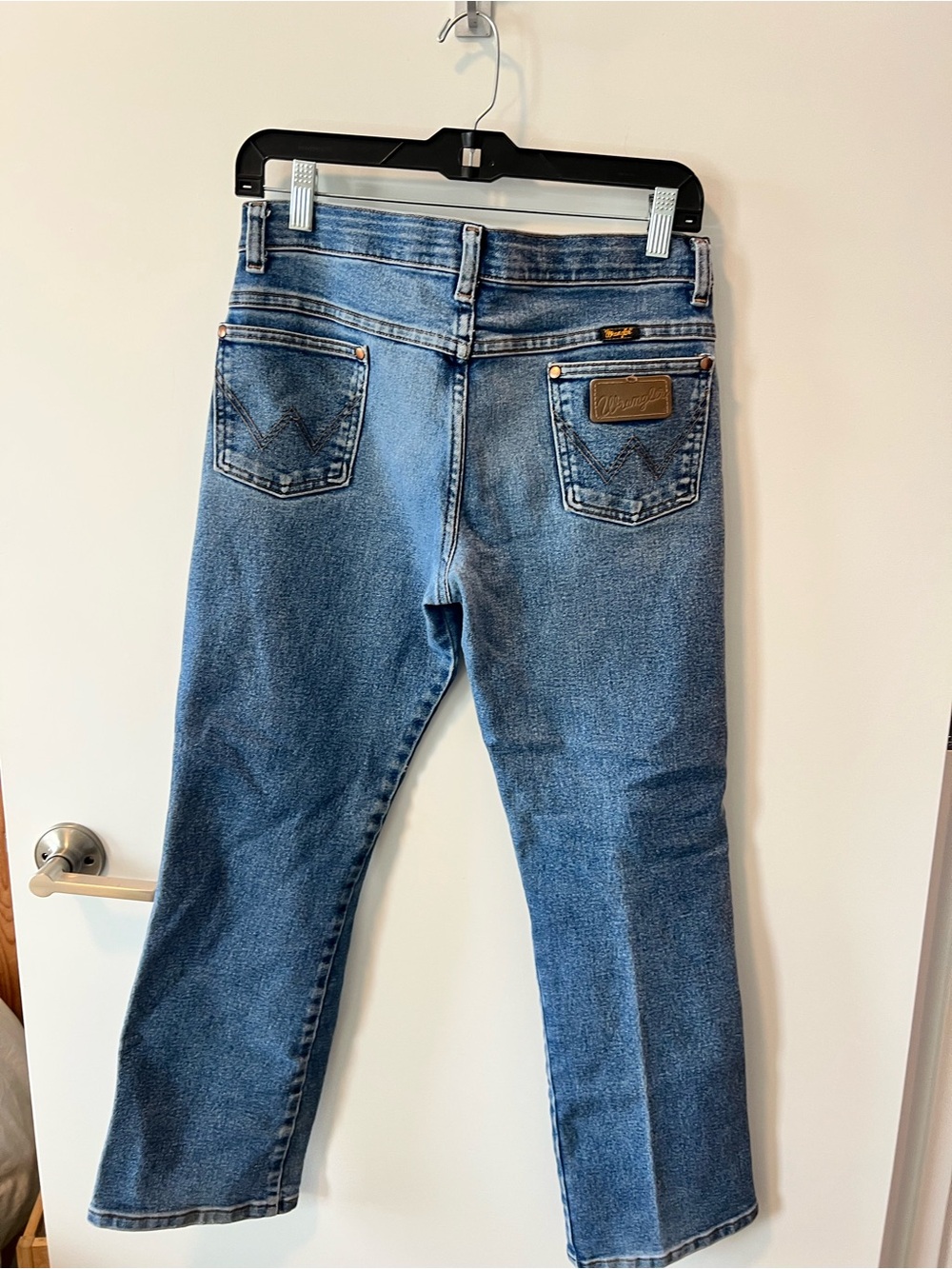 Wrangler Light Blue Straight Leg Jeans - Picture 4 of 6